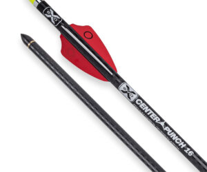 EVO-X CenterPunch 16 Carbon Arrows, 16", w/ Alpha-Nock HP .001"