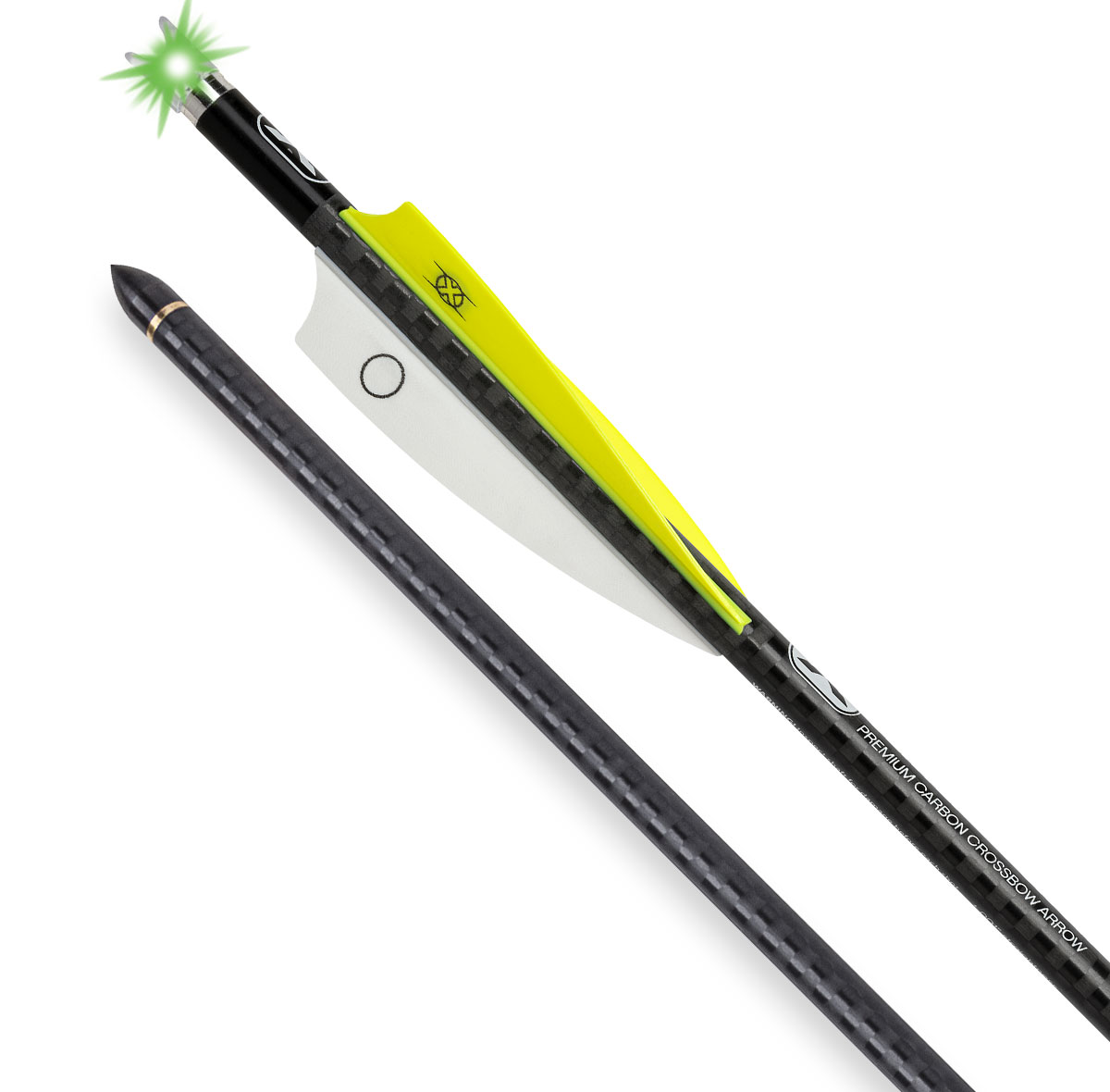 EVO-X CenterPunch Alpha-Blaze Carbon Arrows, 20", .001"