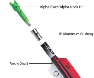 HP Aluminum Bushing .297 inside diameter