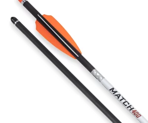 Match 400 Carbon Arrows, 20", w/ Alpha-Nock HP .004"